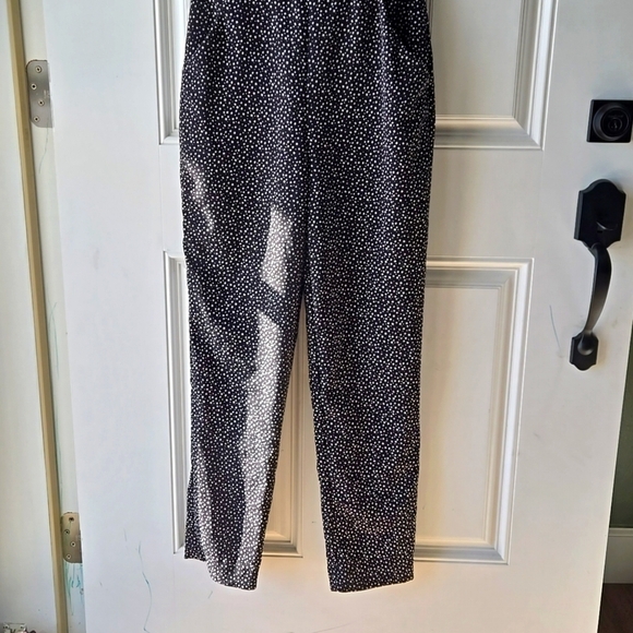 Sam Edelman Black and White Polka Dot Jumpsuit - Picture 4 of 12